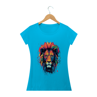 Nome do produto Camiseta feminina baby long Lion