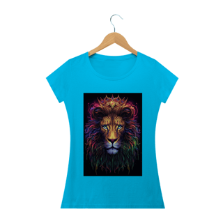 Nome do produto Camiseta feminina baby long Leão