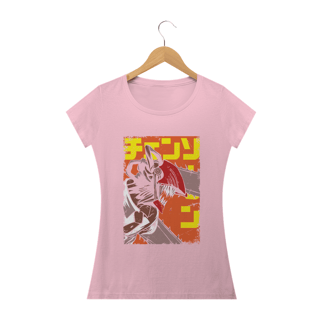 Nome do produto Camiseta Feminina Chainsaw Man 
