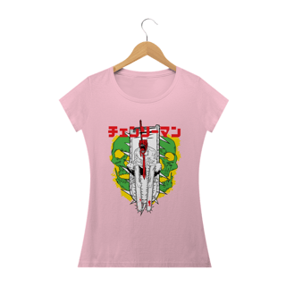 Nome do produto Camiseta Feminina Chainsaw Man 