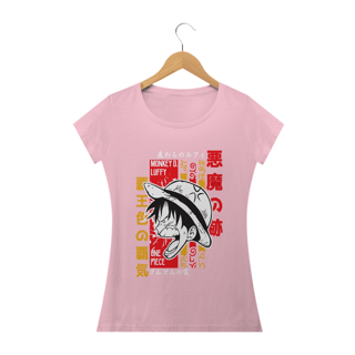 Nome do produto Camiseta feminina Luffy