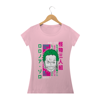 Nome do produto Camiseta feminina Roronoa Zoro