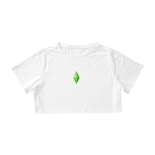 Nome do produto Camiseta Cropped Plumbob The Sims