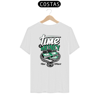 Nome do produto Camiseta Time is Money Clássica