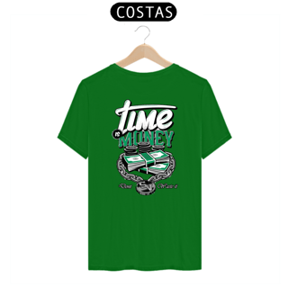 Nome do produto Camiseta Time is Money Clássica