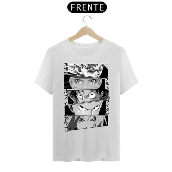 Camisa Anime Estampada 