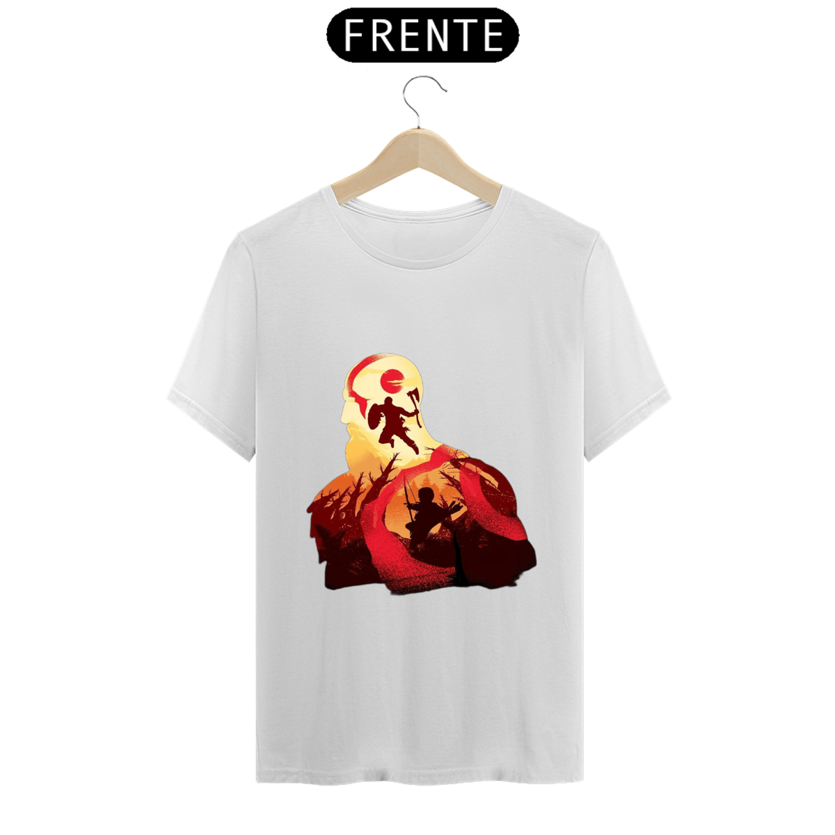Nome do produto: Camisa God Of War 4 