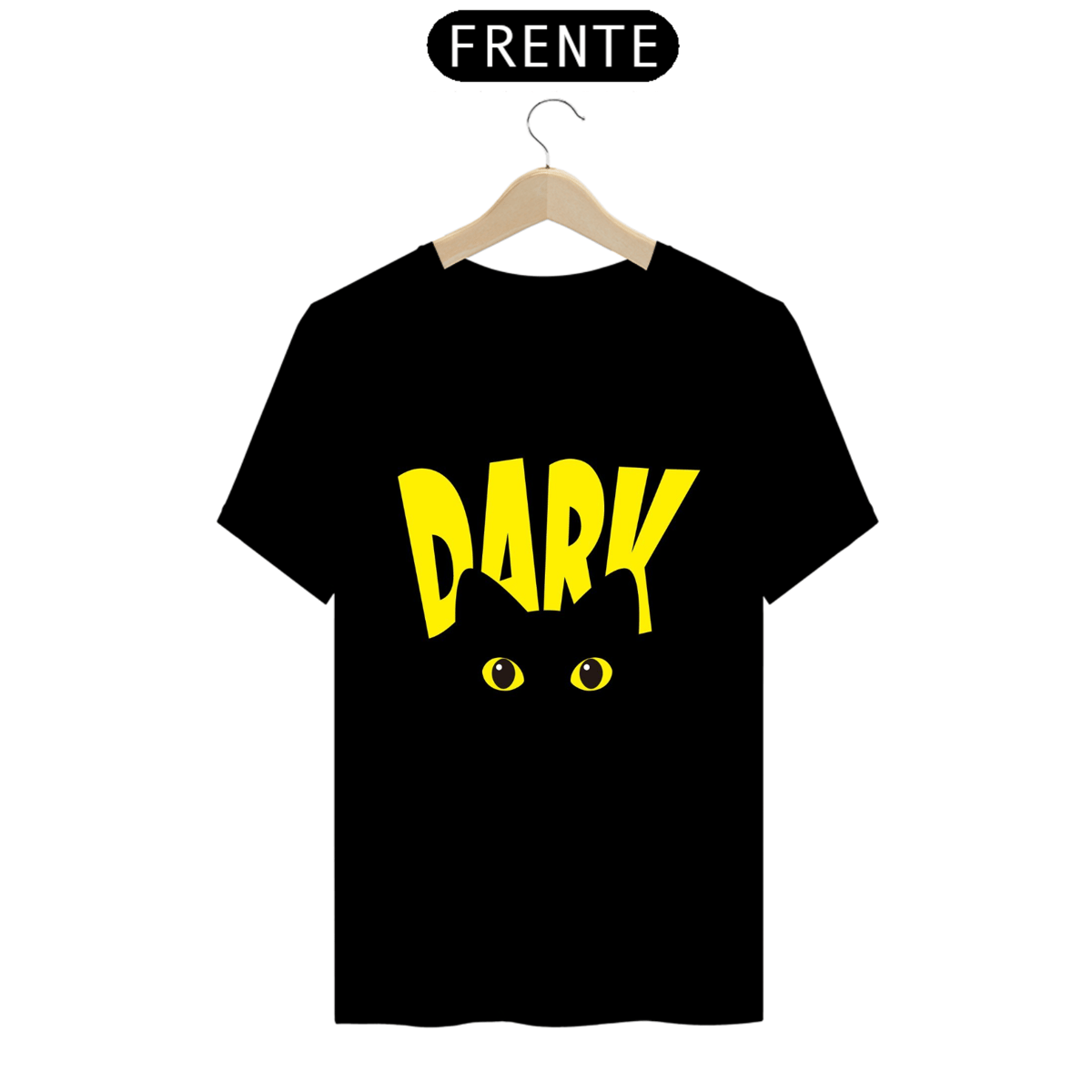 Nome do produto: Camisa Gato Dark