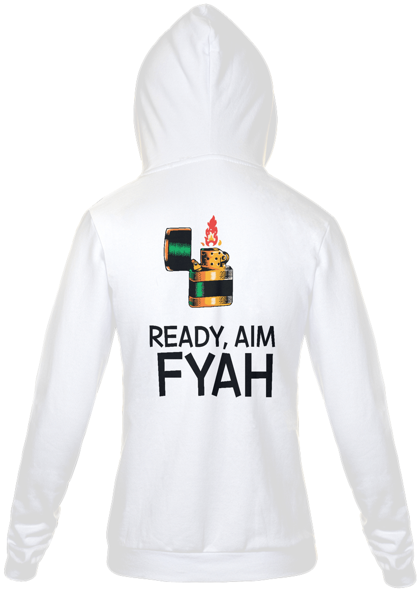 Nome do produto: CASACO COM CAPUZ READY,AIM,FYAH