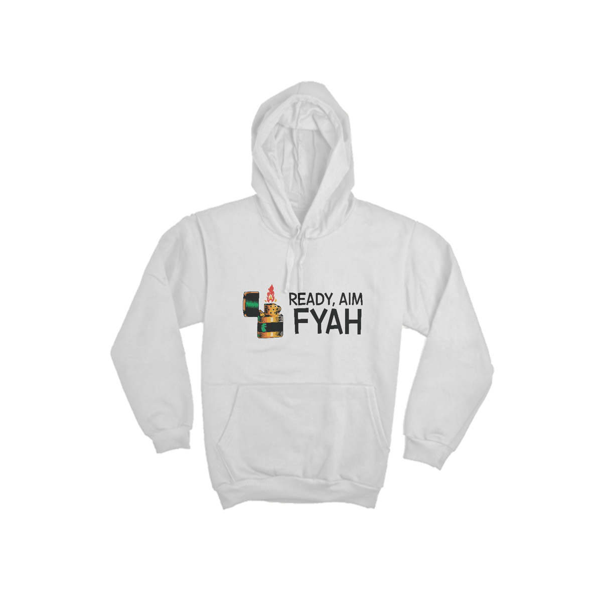 Nome do produto: MOLETON COM CAPUZ READY,AIM,FYAH