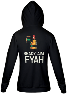 CASACO COM CAPUZ READY,AIM,FYAH