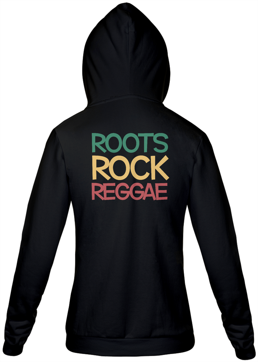 Nome do produto: CASACO COM ZIPER ROOTS ROCK REGGAE