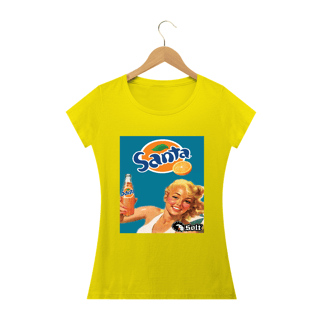 Nome do produto T-SHIRT FEMININA SANTA