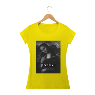 Nome do produto T-SHIRT FEMININA JUST LIVE