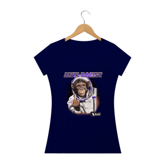 Nome do produto T-SHIRT FEMININA ANTI RACIST