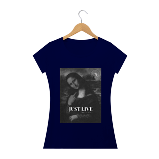 Nome do produto T-SHIRT FEMININA JUST LIVE