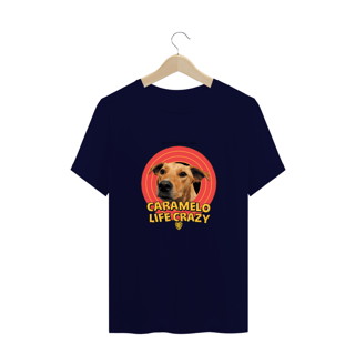 Nome do produto CAMISETA PLUS SIZE - CARAMELO 