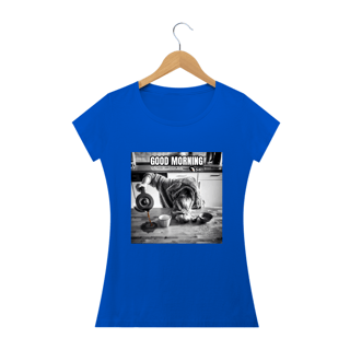 Nome do produto T-SHIRT FEMININA GOOD MORNING