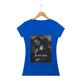 Nome do produto T-SHIRT FEMININA JUST LIVE