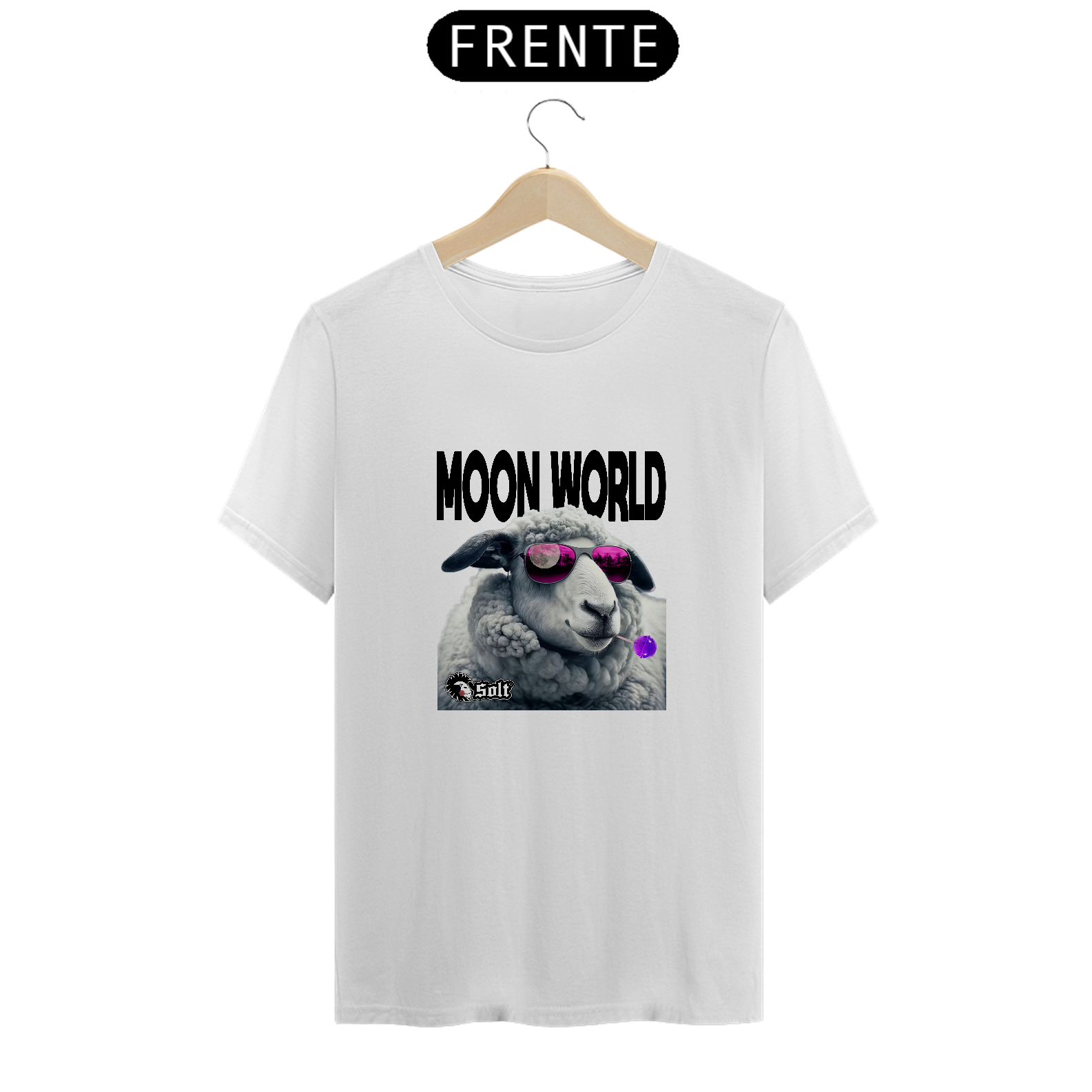 CAMISETA MOON WORLD