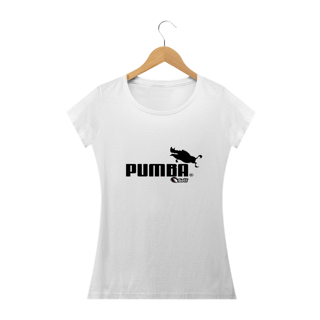 Nome do produto T-SHIRT FEMININA PUMBA