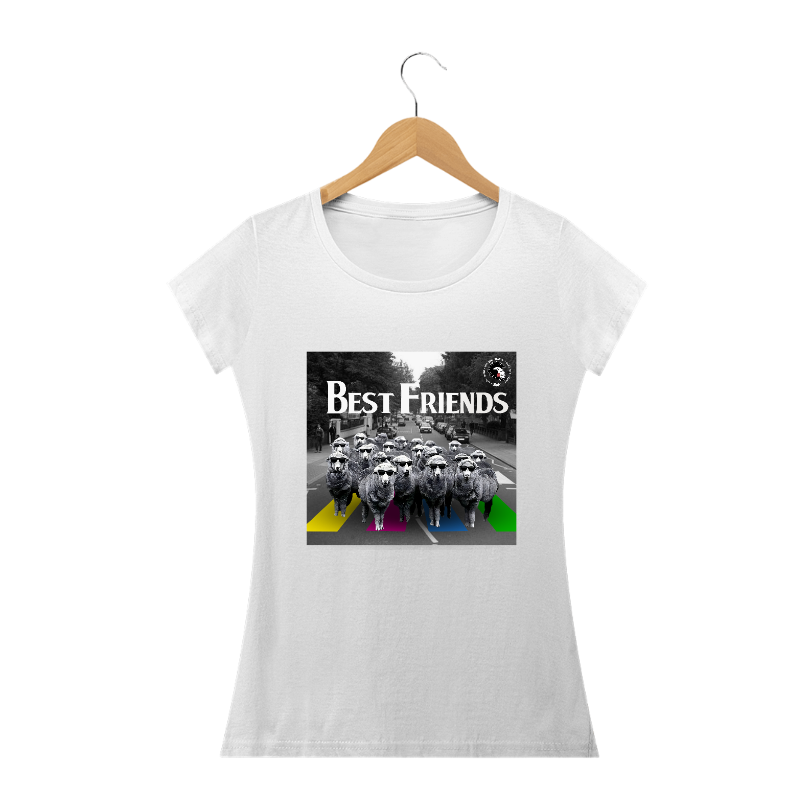 T-SHIRT FEMININA BEST FRIENDS