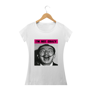 Nome do produto T-SHIRT FEMININA I'M NOT CRAZY
