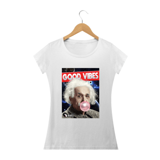 T-SHIRT FEMININA GOOD VIBES