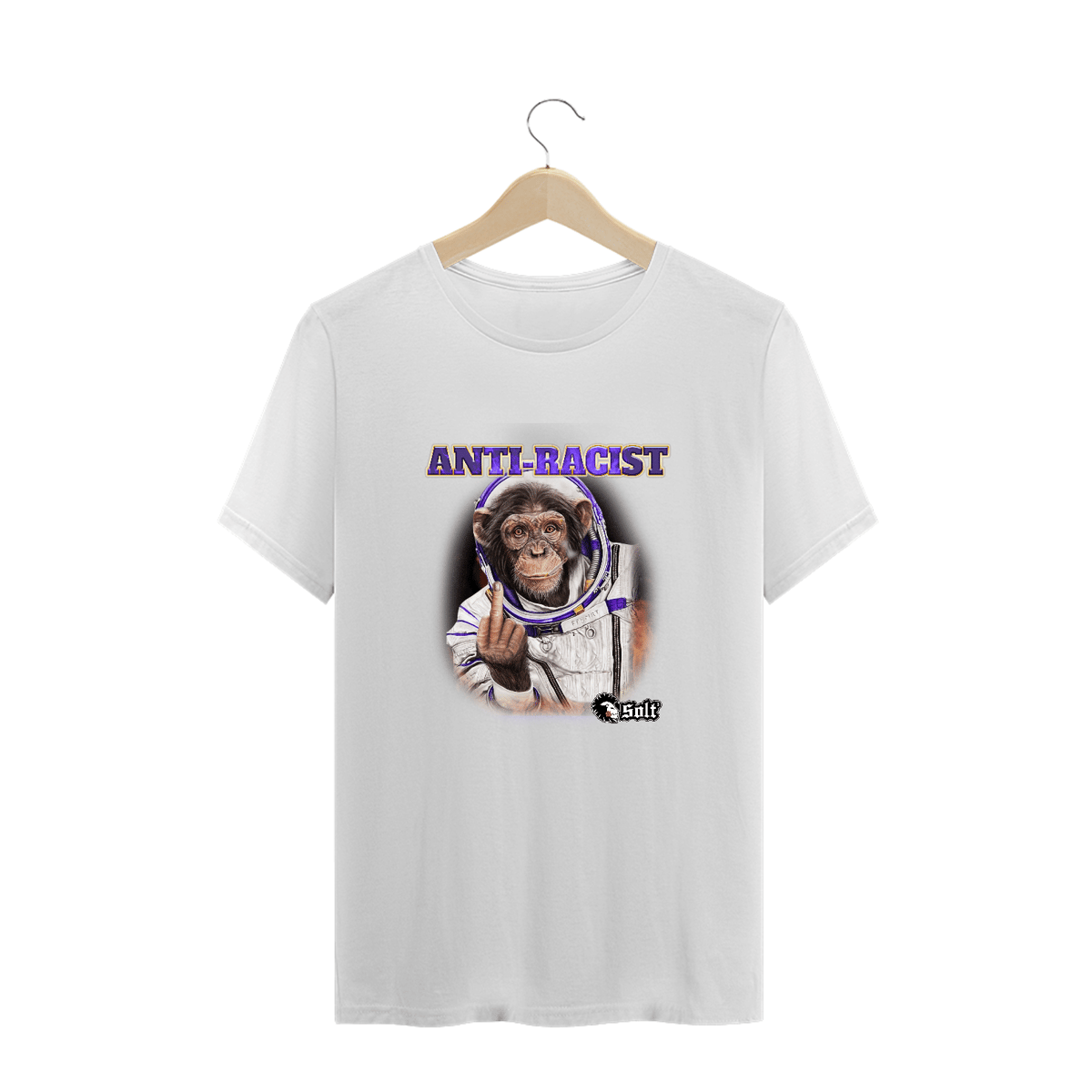 Nome do produto: CAMISETA ANTIRACIST