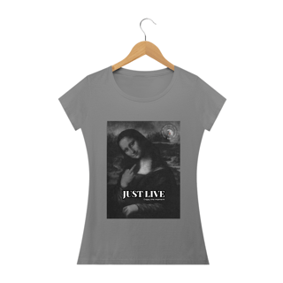 Nome do produto T-SHIRT FEMININA JUST LIVE