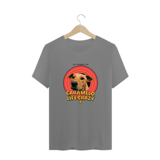 Nome do produto CAMISETA PLUS SIZE - CARAMELO 