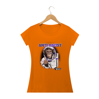 Nome do produto T-SHIRT FEMININA ANTI RACIST