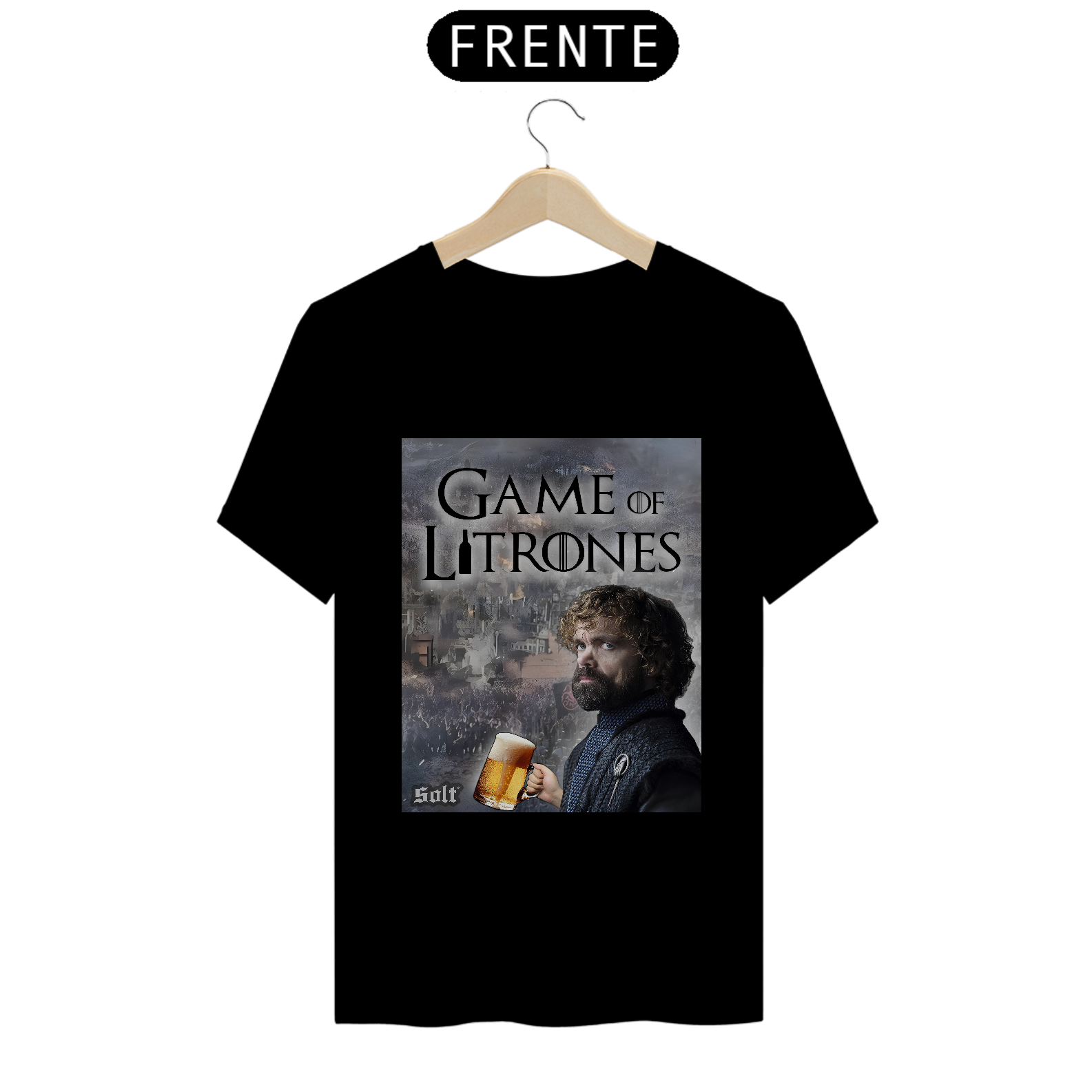 CAMISETA GAME OF LITRONES