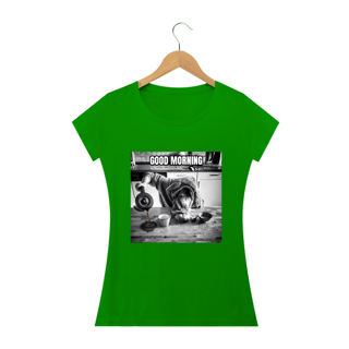 Nome do produto T-SHIRT FEMININA GOOD MORNING