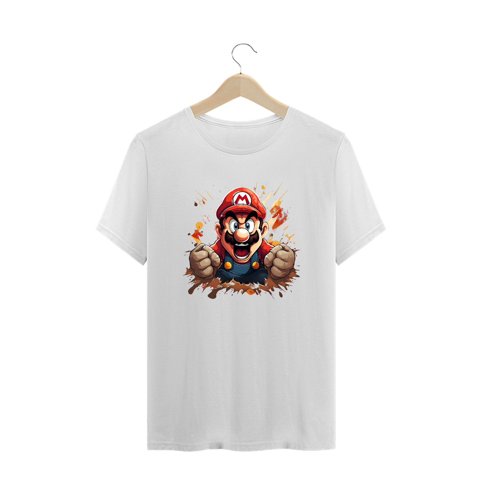 Camiseta T-shirt Plus Size Mario