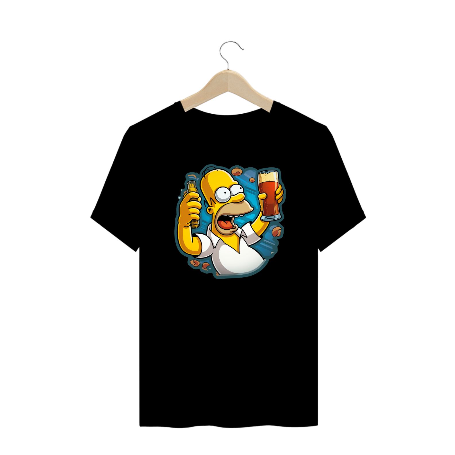 Camiseta T-shirt Plus Size Homer Simpson