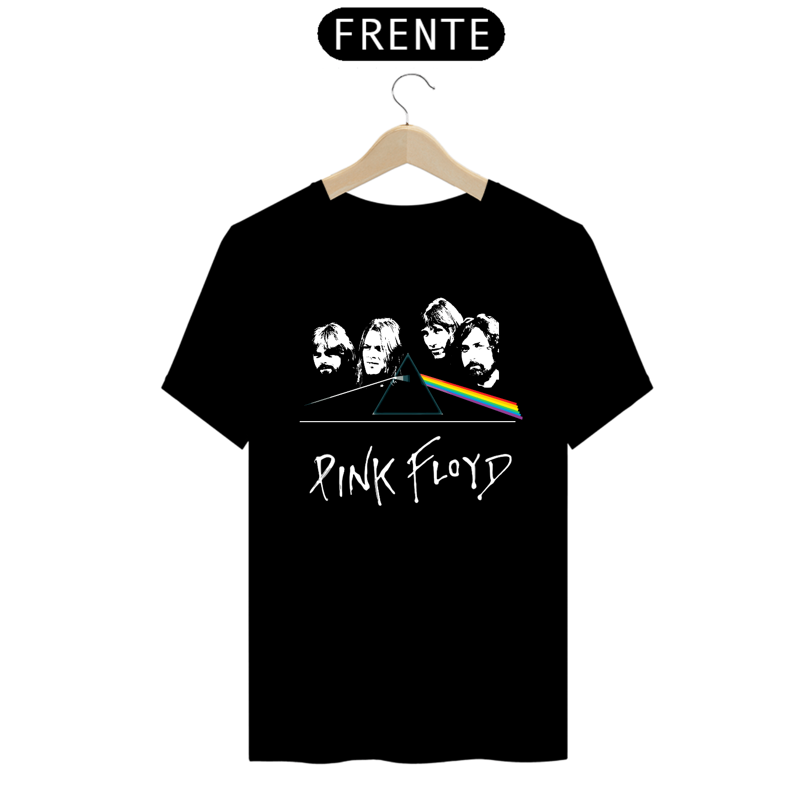 Camiseta T-shirt Prime Pink Floyd Band