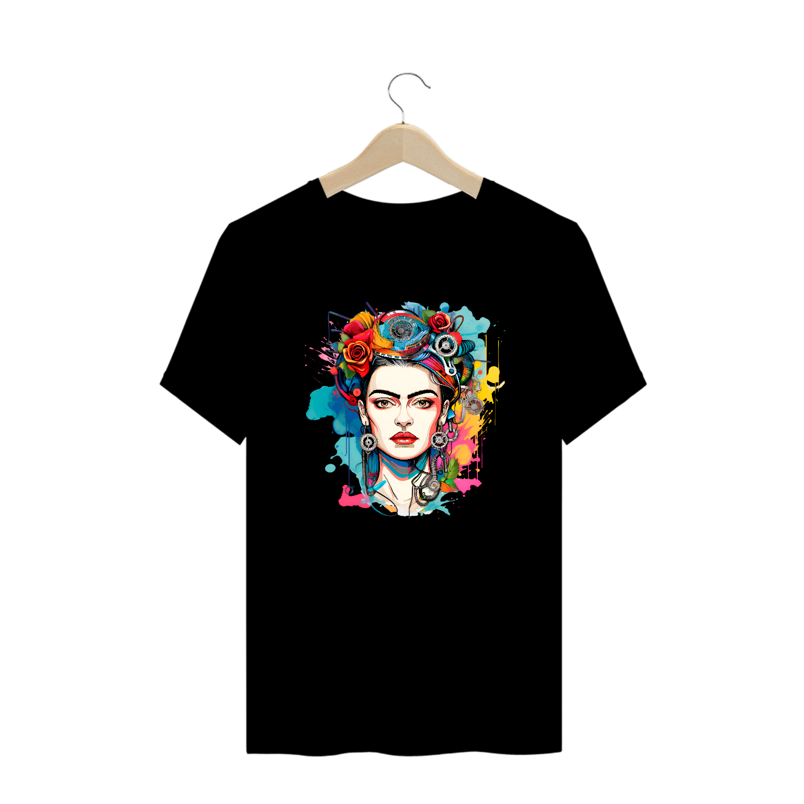 Camiseta T-shirt Plus Size Frida