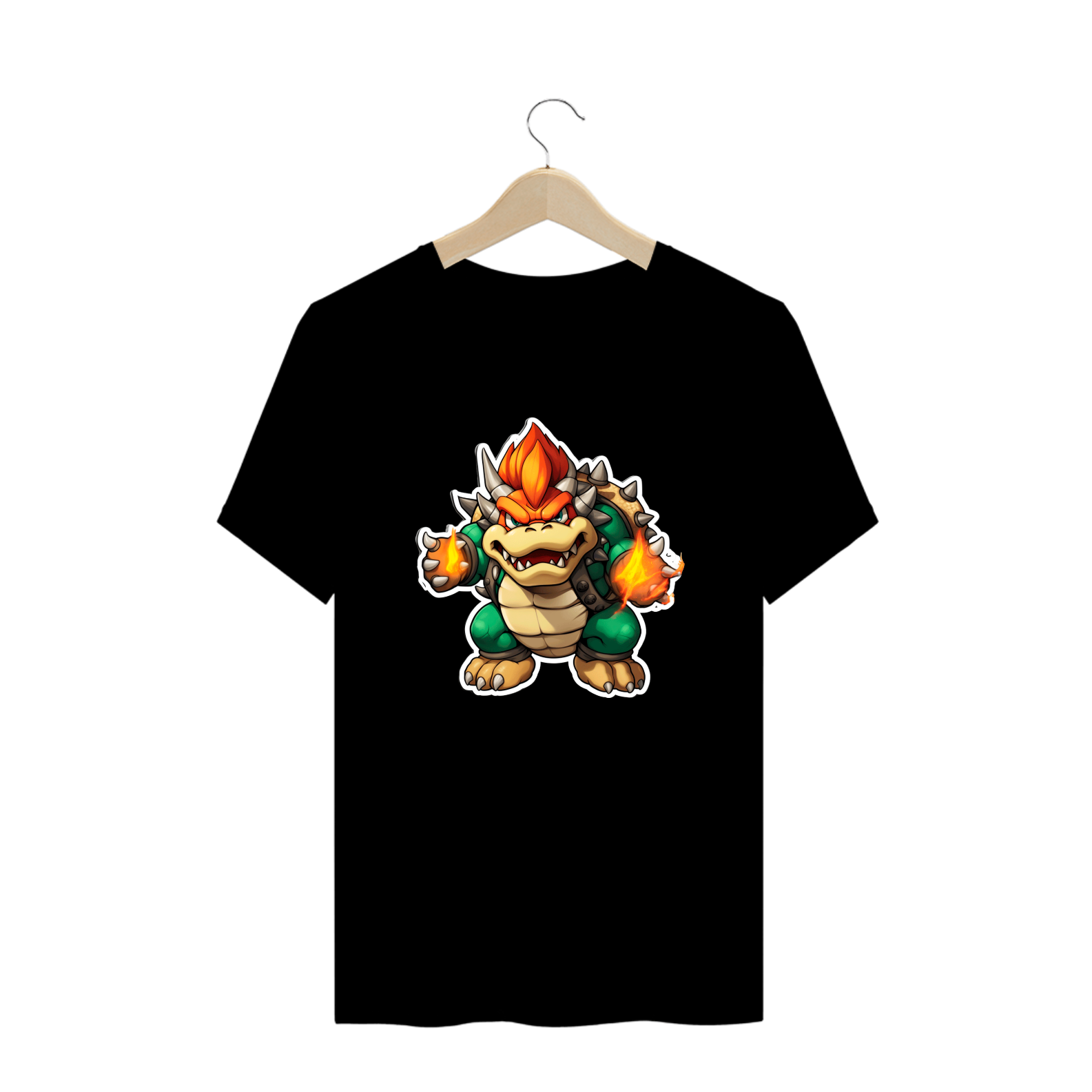 Camiseta T-shirt Plus Size Bowser Koopa