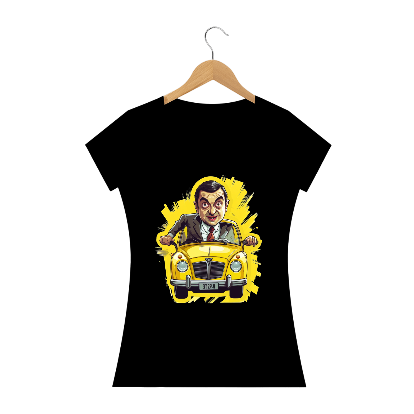 Camiseta Baby Long Mr. Bean