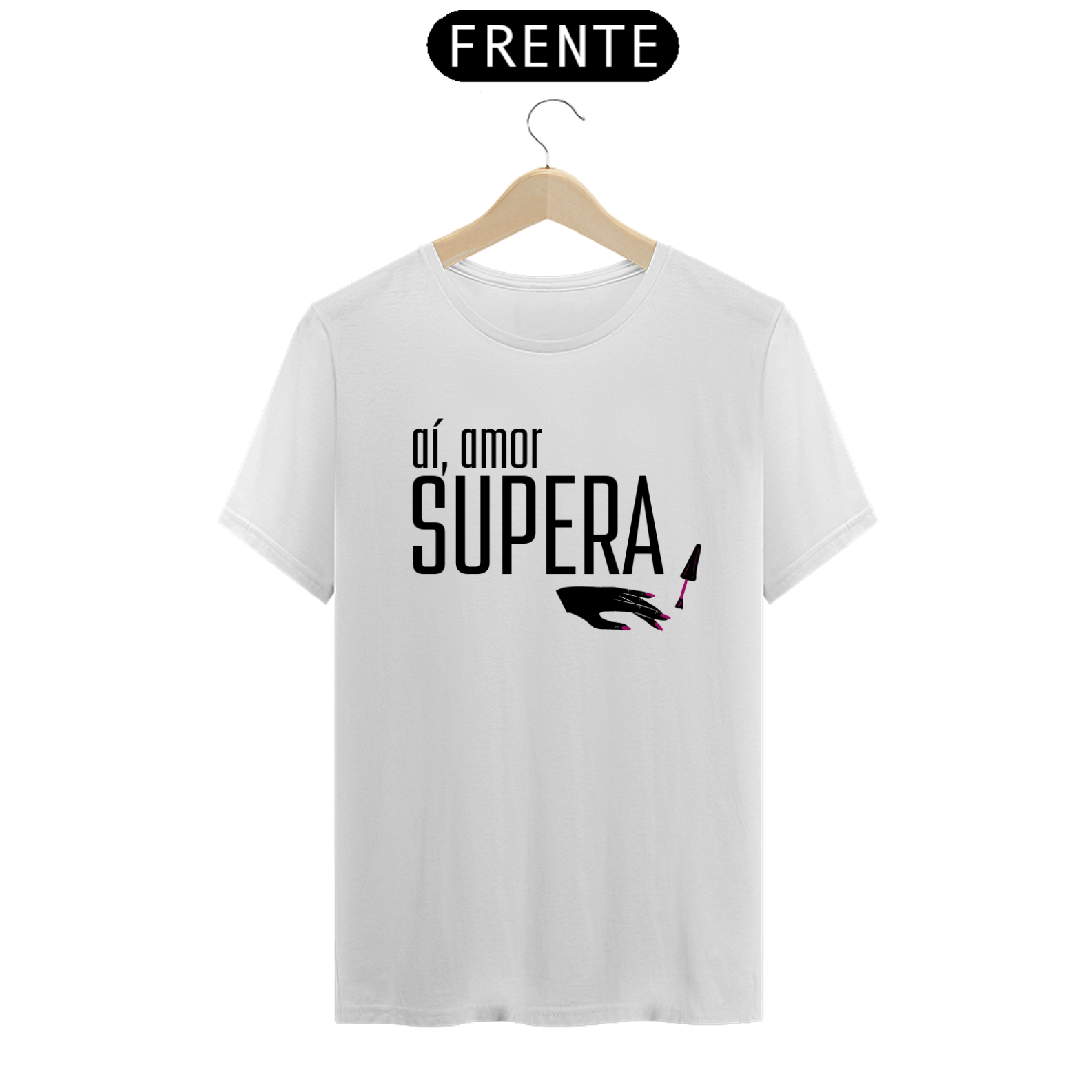 Camiseta Branca - Supera