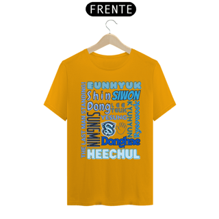 Nome do produto Camiseta Masculina - Membros Super Junior