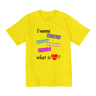Nome do produto Camiseta Kids - What is Love? - TWICE