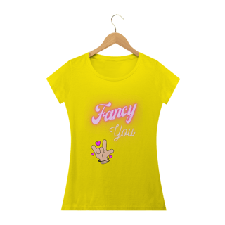 Nome do produto Camiseta Babylook - Fancy You - TWICE