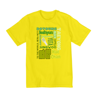 Nome do produto Camiseta Kids - Membros NCT 127