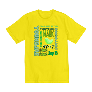 Nome do produto Camiseta Teens - Membros Got7