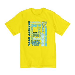 Nome do produto Camiseta Teens - Membros TREASURE