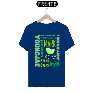 Nome do produto Camiseta Masculina - Membros Got7