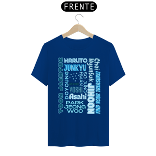 Nome do produto Camiseta Masculina - Membros TREASURE