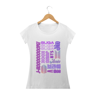 Camiseta Babylook - Membros BTS